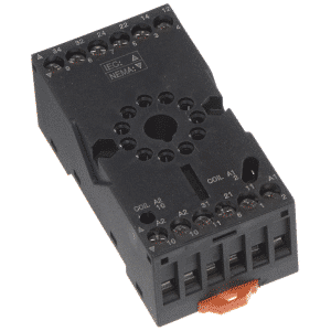 Europa GZP11 BLACK 11 Pin Octal Relay Base Black