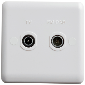 Deta VC1265 TV & FM/DAB Socket
