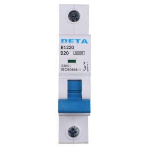 Deta B1220 MCB SP Type B 20A 6kA