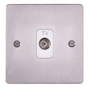 Deta 8191SSW TV Coax Socket 1G Isolated