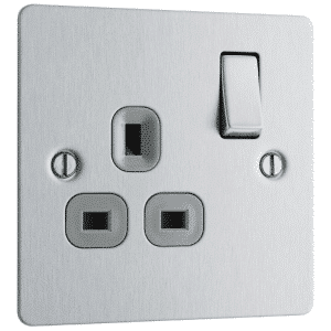 BG SBS21G Switched Socket 1Gang DP 13A