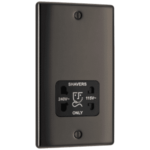 BG NBN20B-01 Shaver Socket 115/230V
