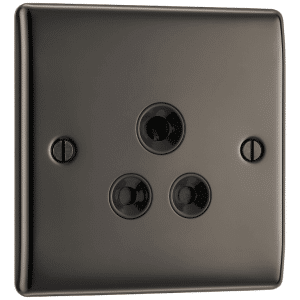 BG NBN29B Unswitched Socket Round Pin 5A