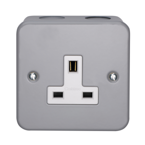 Crabtree 9685/BG Unswd Socket 13A