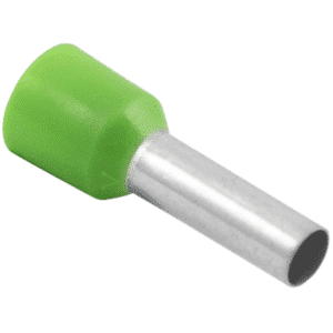Unicrimp QBFR6 Insl Bootlace Ferrule Grn