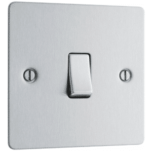 BG SBS13-02 Plate Switch Intmdt 20A 16AX