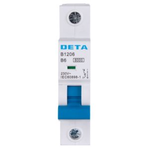 Deta B1206 MCB SP Type B 6A 6kA