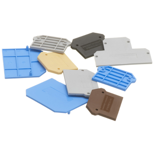 Europa CTSEP2U End Plate for 6-10mm Terminal Grey
